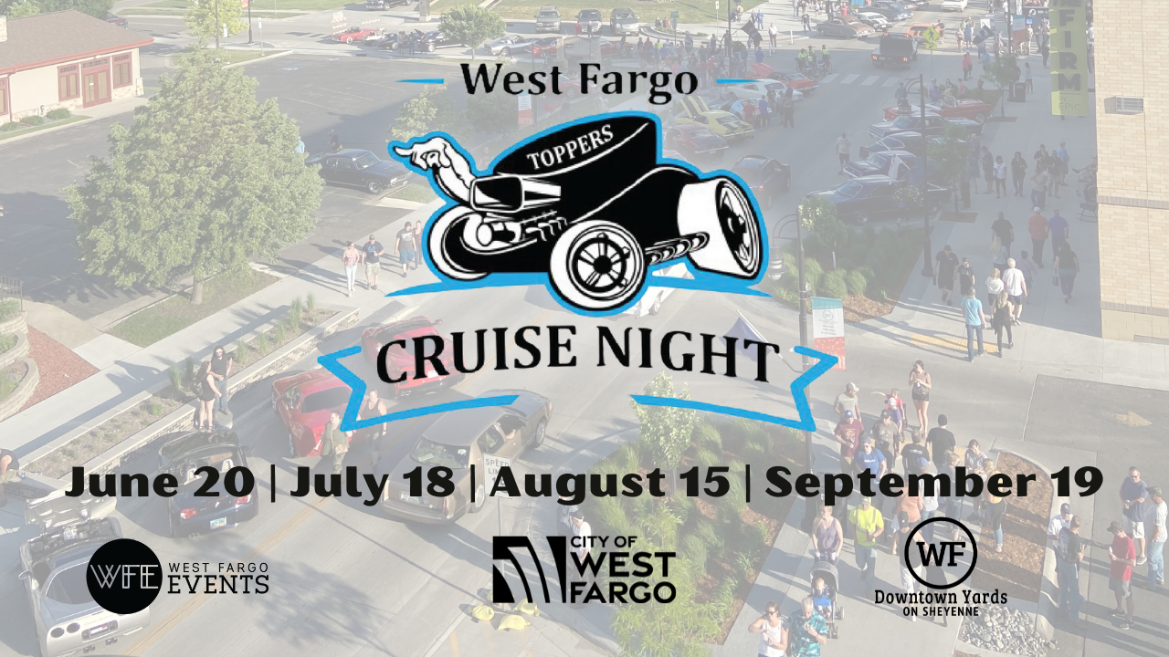 cruise night in west fargo